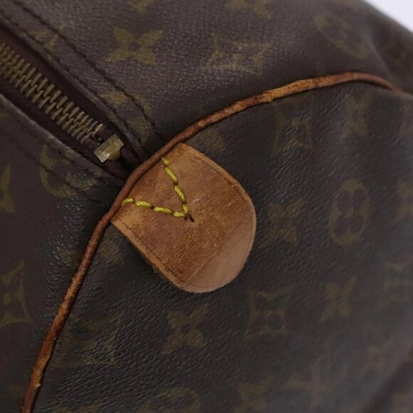 LOUIS VUITTON Monogram Keepall 55 Boston Bag Vintage M41424 LV Auth EC157 - Picture 13 of 16